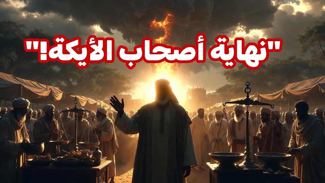 قصة شعيب عليه السلام وقوم مدين