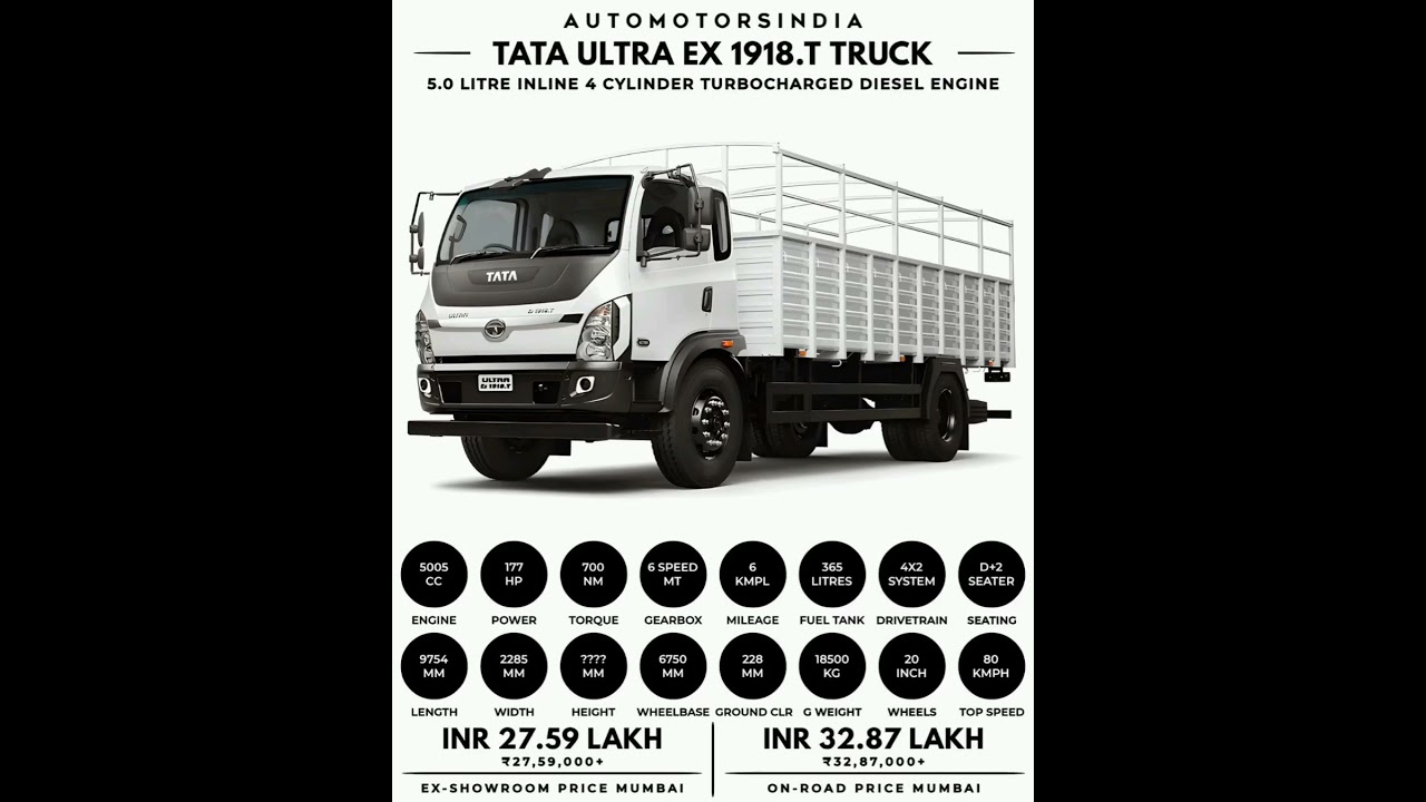 Tata Ultra EX 1918.T Truck #shorts #truck #tata