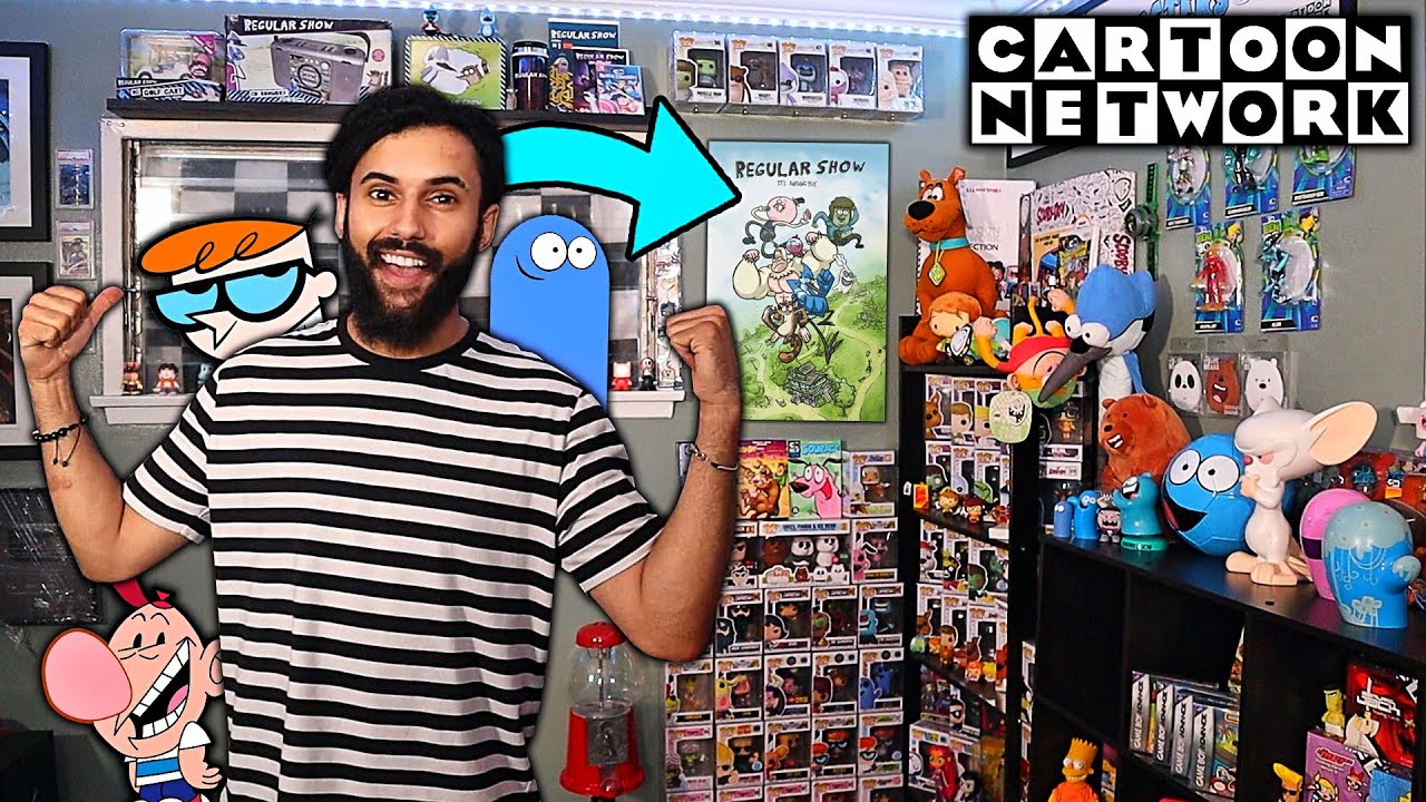 REVEALING MY ENTIRE CARTOON NETWORK 90S/2000S COLLECTION ROOM! 
