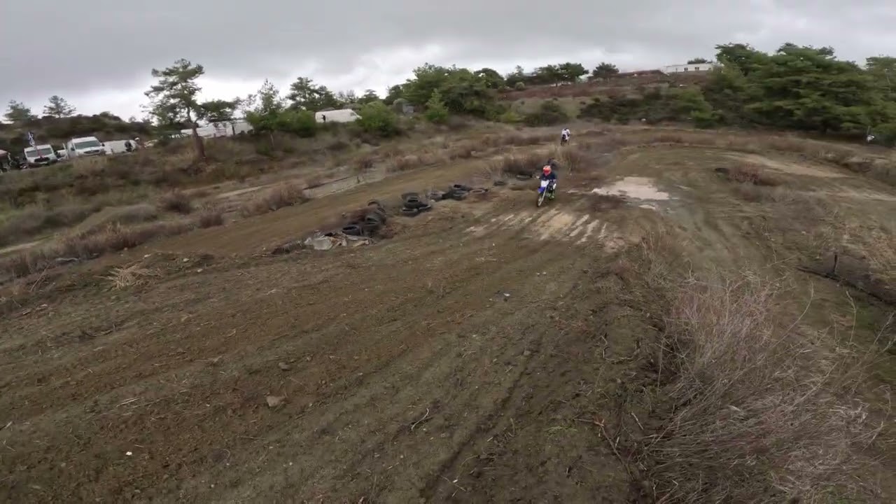 first taste of the MX track
