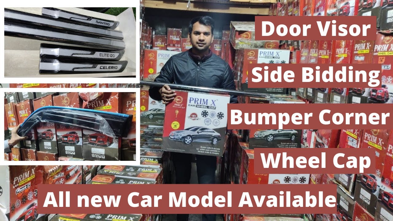 Car Accessories ★ Door visor ★ Side Bidding ★ Bumper Corners