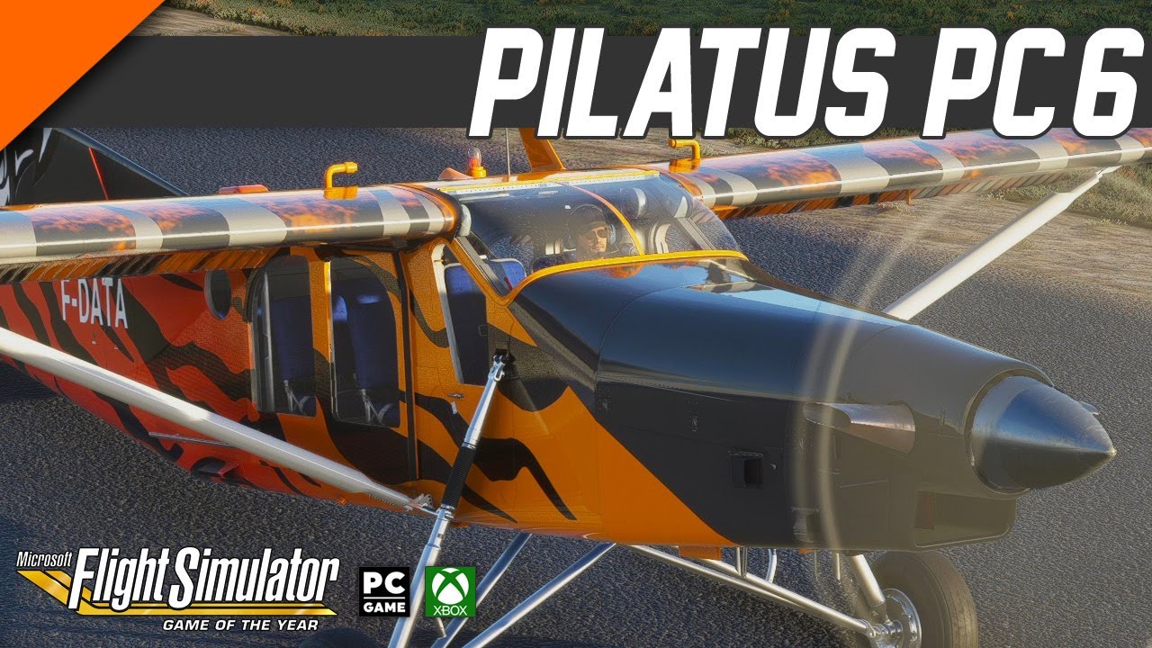 Flight Simulator 2020 Pilatus PC-6 Porter • (Fs2020 Xbox Series X | S et Pc).