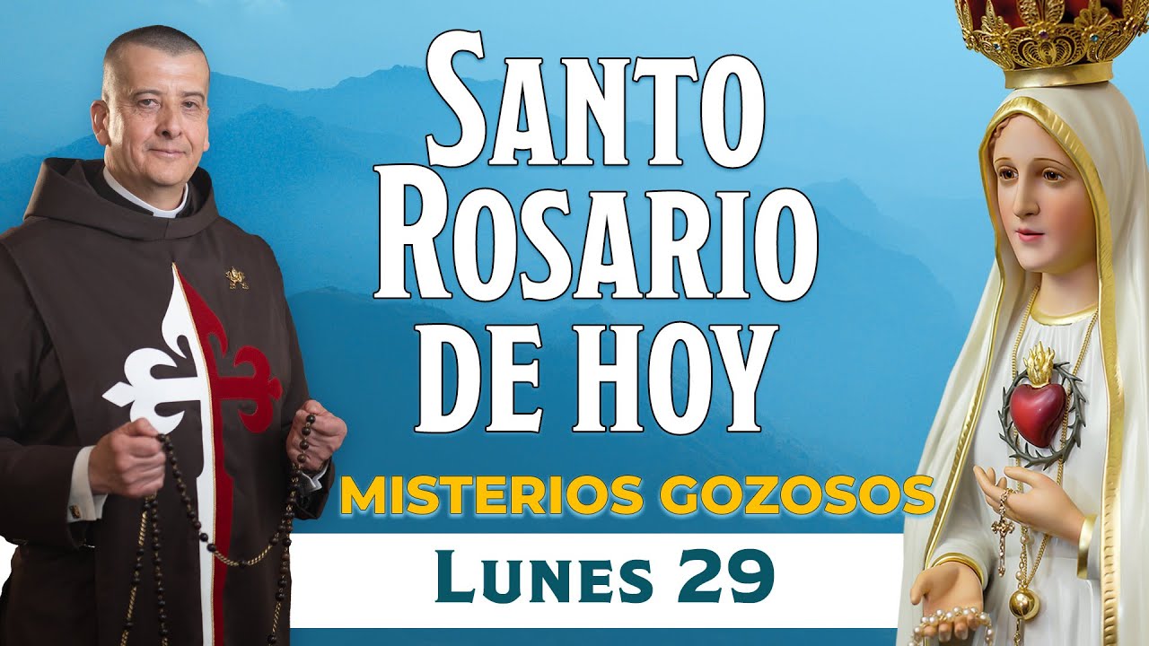 Santo Rosario de Hoy Lunes 29 de Septiembre 2025🌹I Misterios Gozosos #rosariohoy