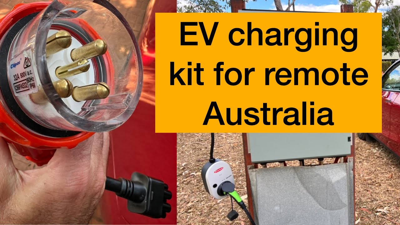 EV charging kit needed for travel in remote Australia