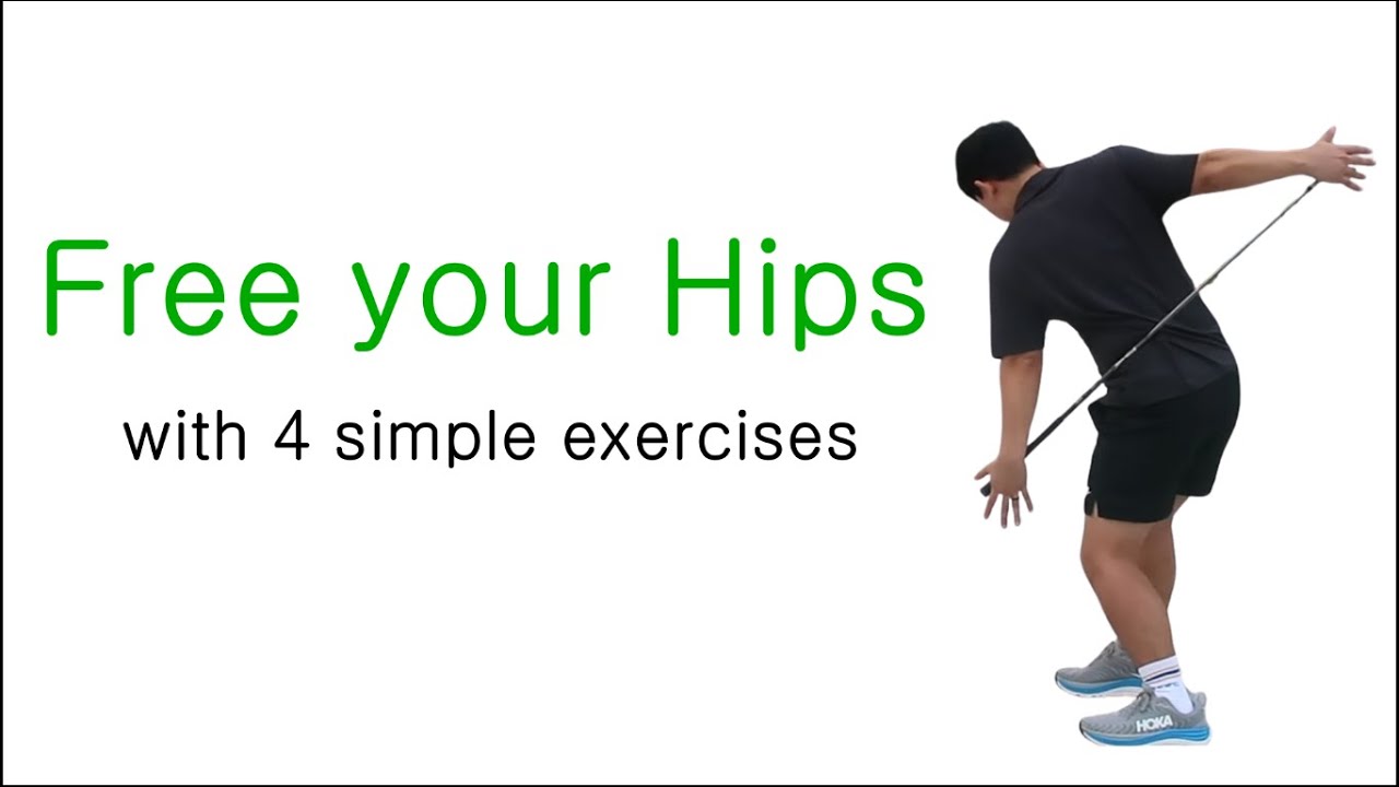 Unlock Maximum Swing Potential: FOUR Hip Mobility Exercises for Golfers