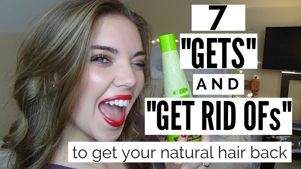 7 STEPS TO GET YOUR NATURAL HAIR COLOR BACK