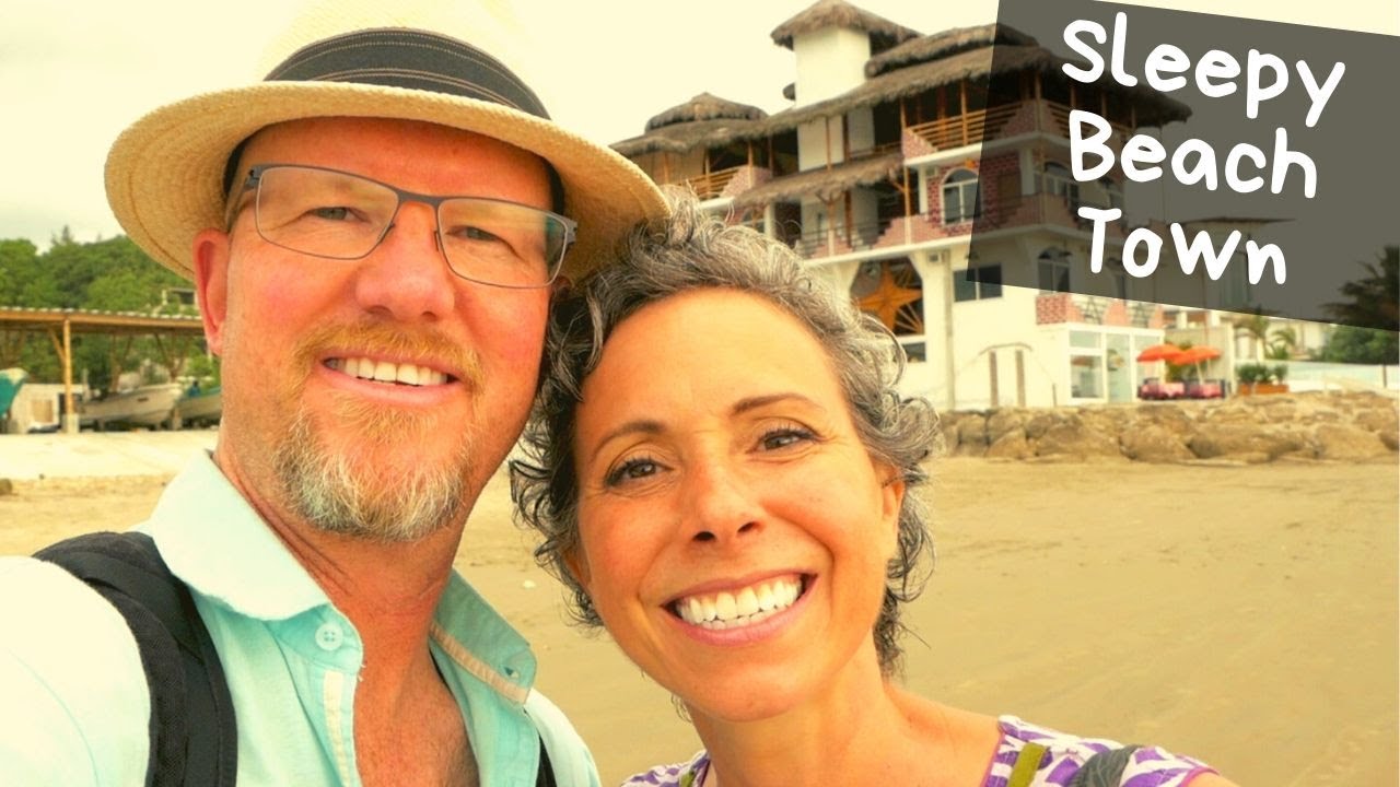 Tiny Ecuador Beach Town of Las Núñez Ecuador + Penthouse AirBnB Tour (Mavic Mini Drone)