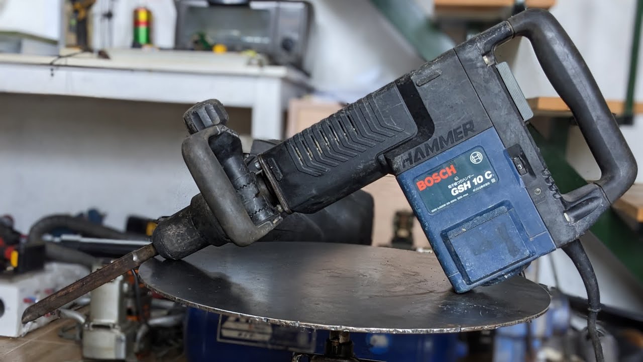 Máy đục bê tông Bosch GSH 10C mũi 21 điện 100V 15A, rất mới và siêu mạnh mẽ. Made in Germany