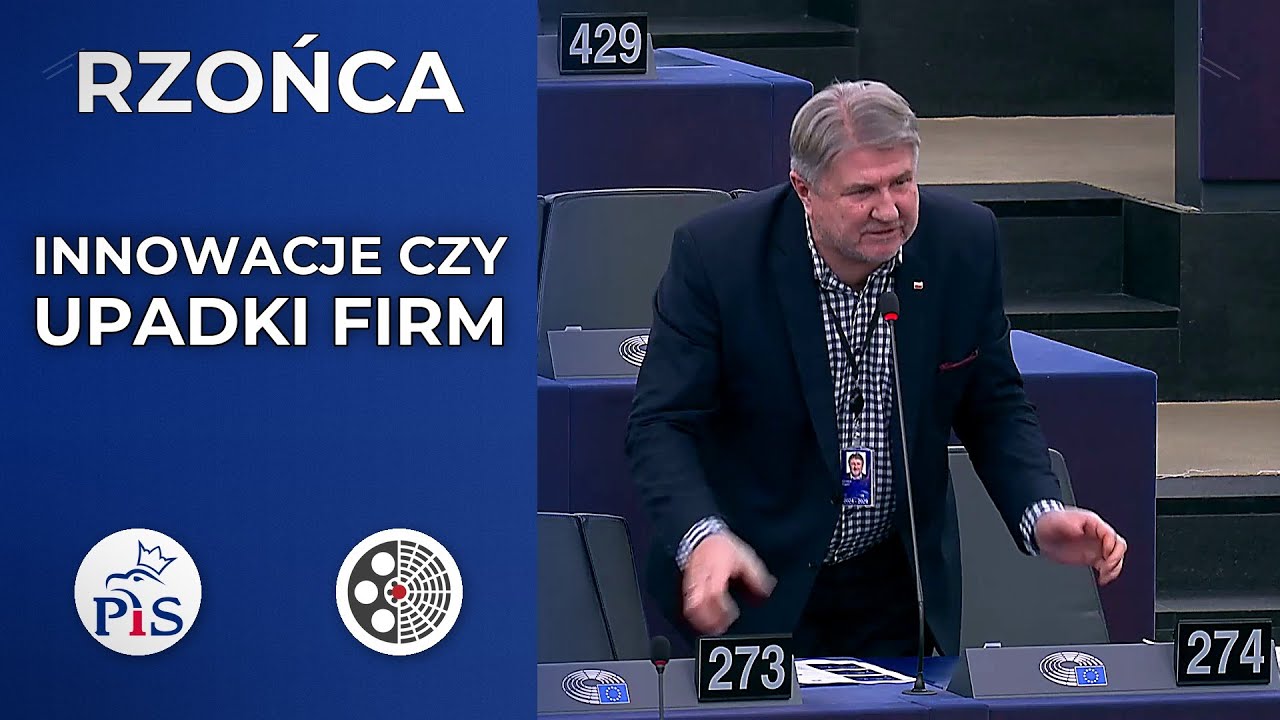 Bogdan Rzońca: Innowacyjność a upadki europejskich firm