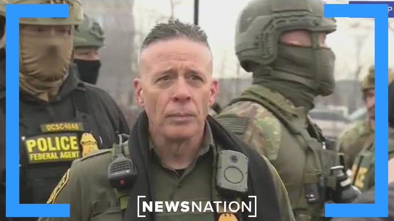 Border Patrol chief appears at Minneapolis protest | NewsNation Live