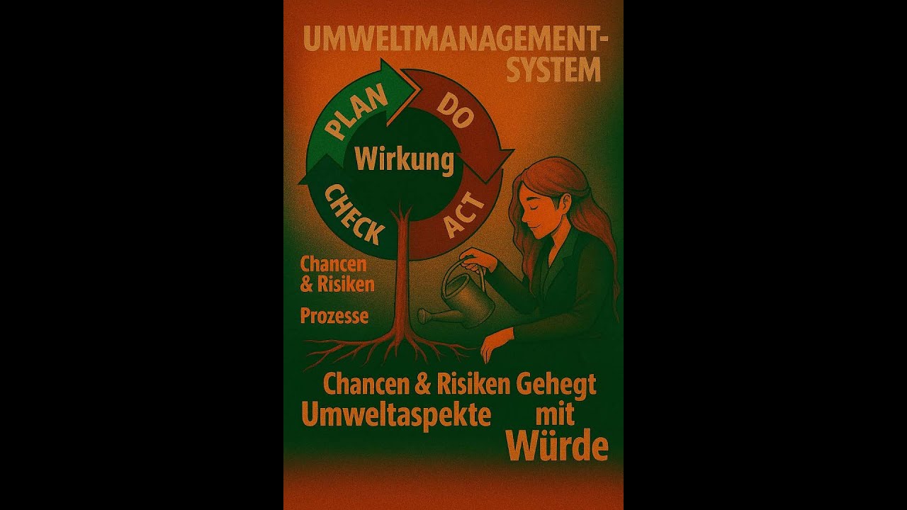 Einführung Umweltmanagementsystem nach DIN EN ISO 14001 einfach erklärt durch Fallbeispiel