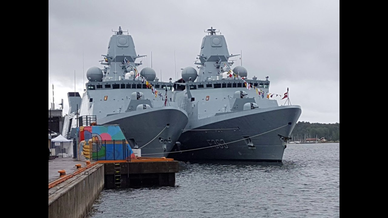 丹麥海軍 伊萬·休特菲爾德級巡防艦 剪輯 Denmark Navy Iver Huitfeldt-class frigate