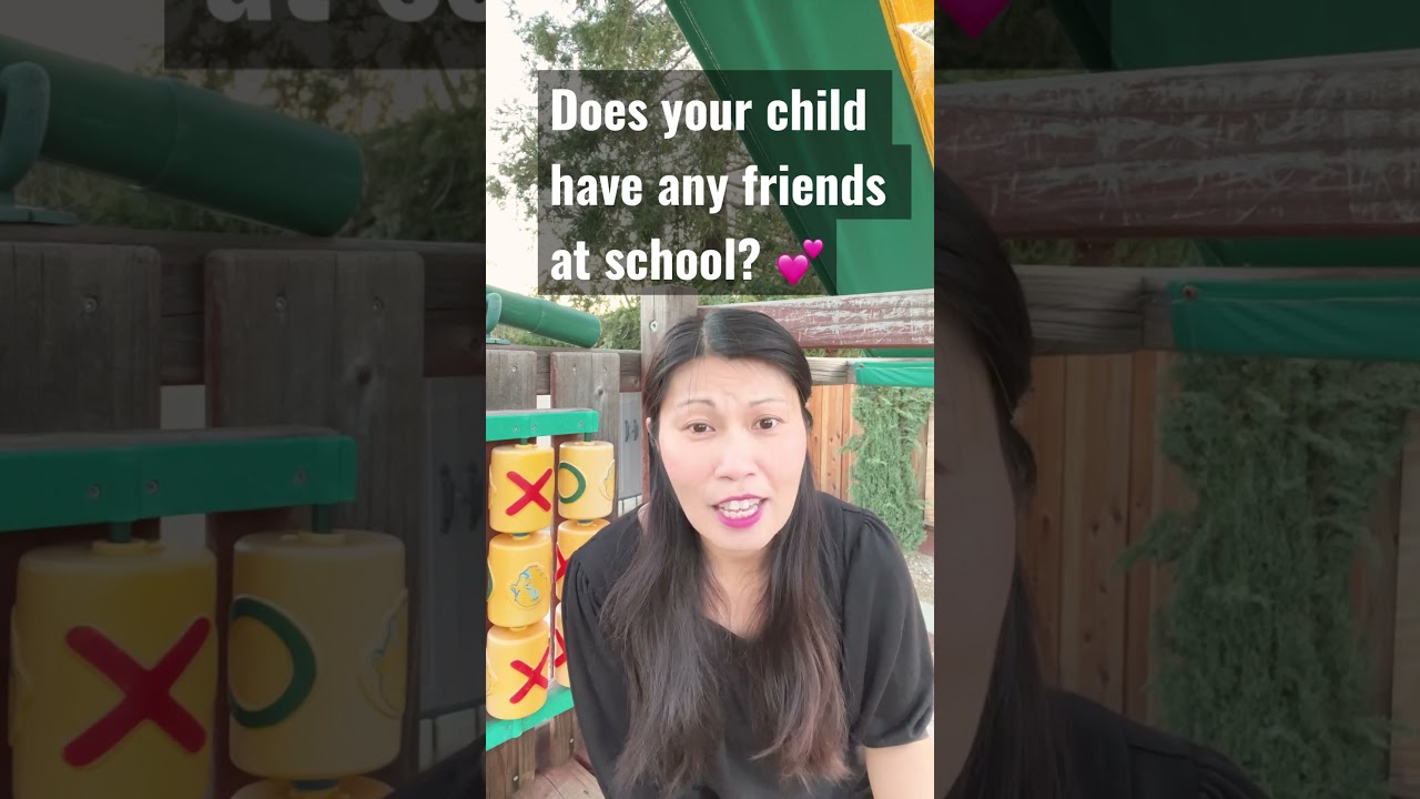 Does your child have any friends at school? 💕 #parentchildclasses #socialemotionallearning