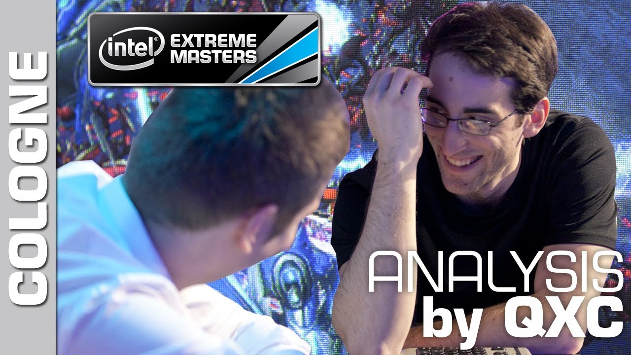 qxc hijacks Kaelaris' analysis of his loss - IEM Cologne - StarCraft 2