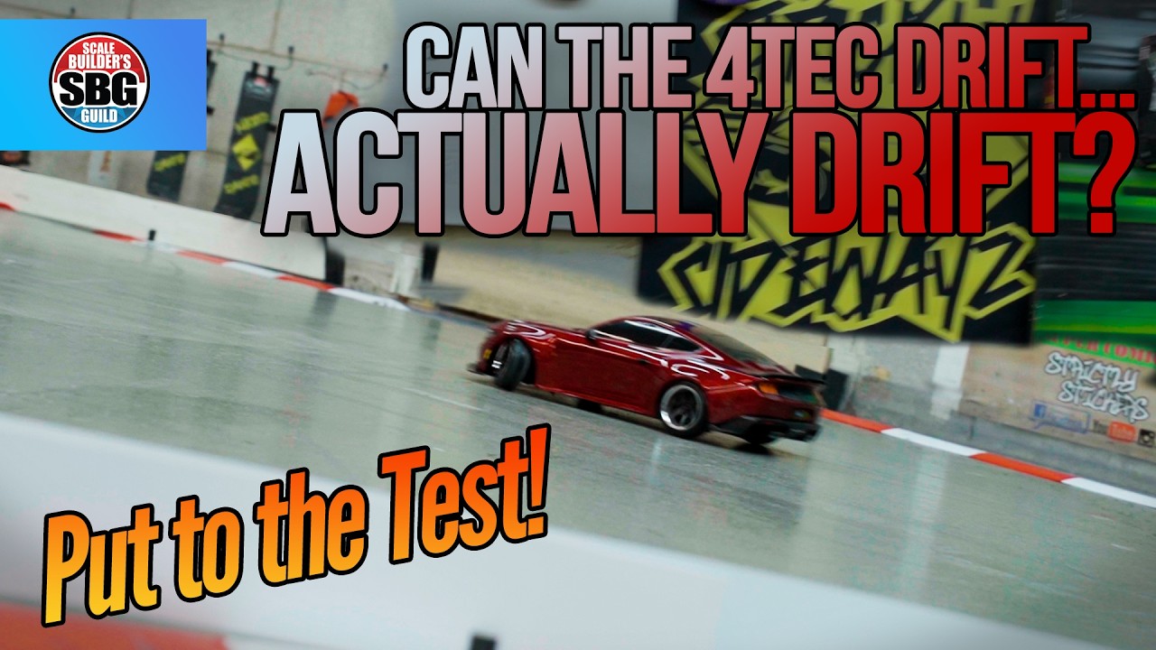 Can the Traxxas 4Tec 2.0 DRIFT... DRIFT?! Tested by Experts!