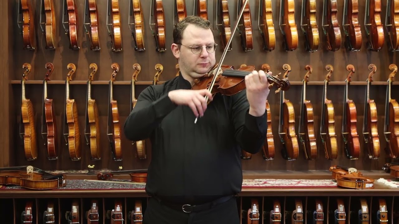 Armando Barbieri, Forli 1960 Violin Demonstration