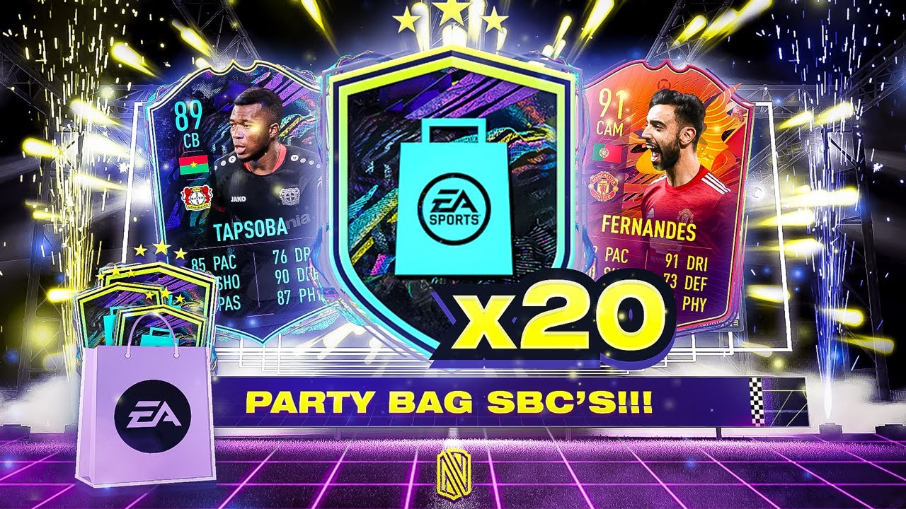 20 x FUTURE STAR PARTY BAG PACKS!!! FIFA 21