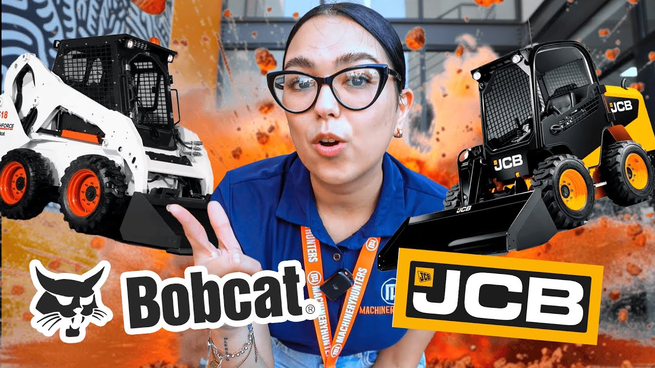 BOB CAT VS JCB ¿QUIEN TIENE EL MEJOR MINICARGADOR? 🔥