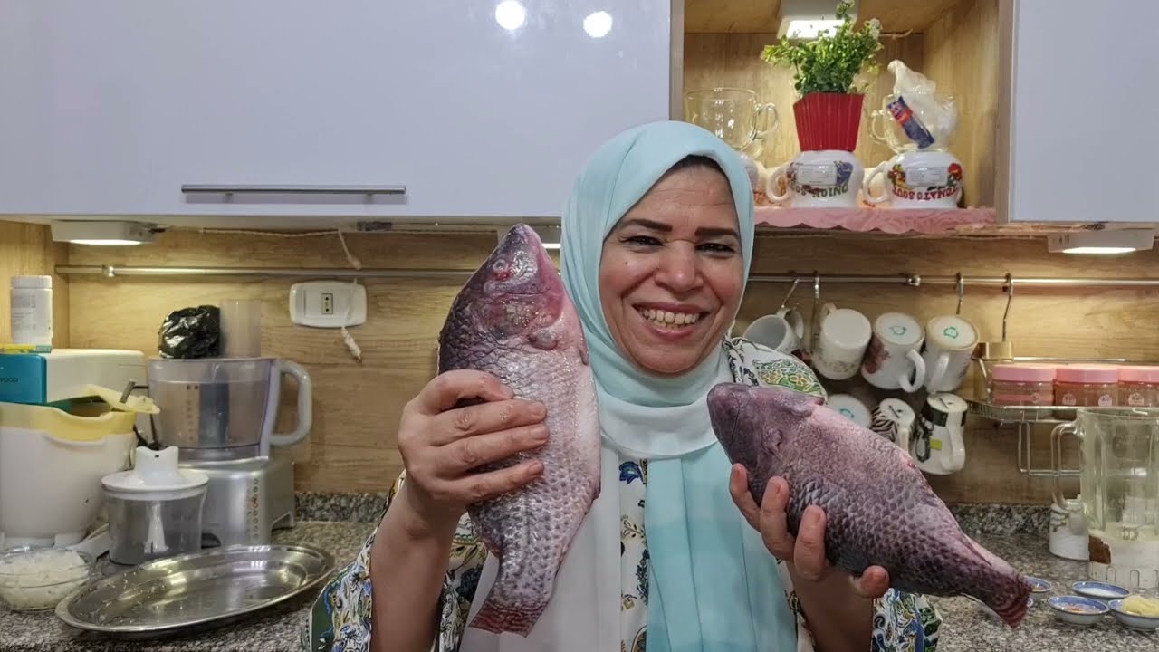 السمك ⁉️ولا زيت ولا دقيق ولا تقلى ولا تشوى ولا  تغرمى زيت عليه واحلى سمك تاكليه