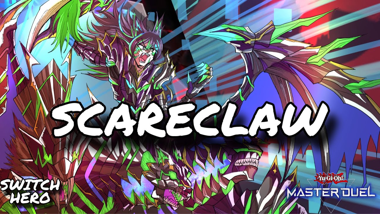 SCARECLAW COMBO RANKED GAMEPLAY (Yu-Gi-Oh Master Duel) #fire #scareclaw #yugioh #masterduel