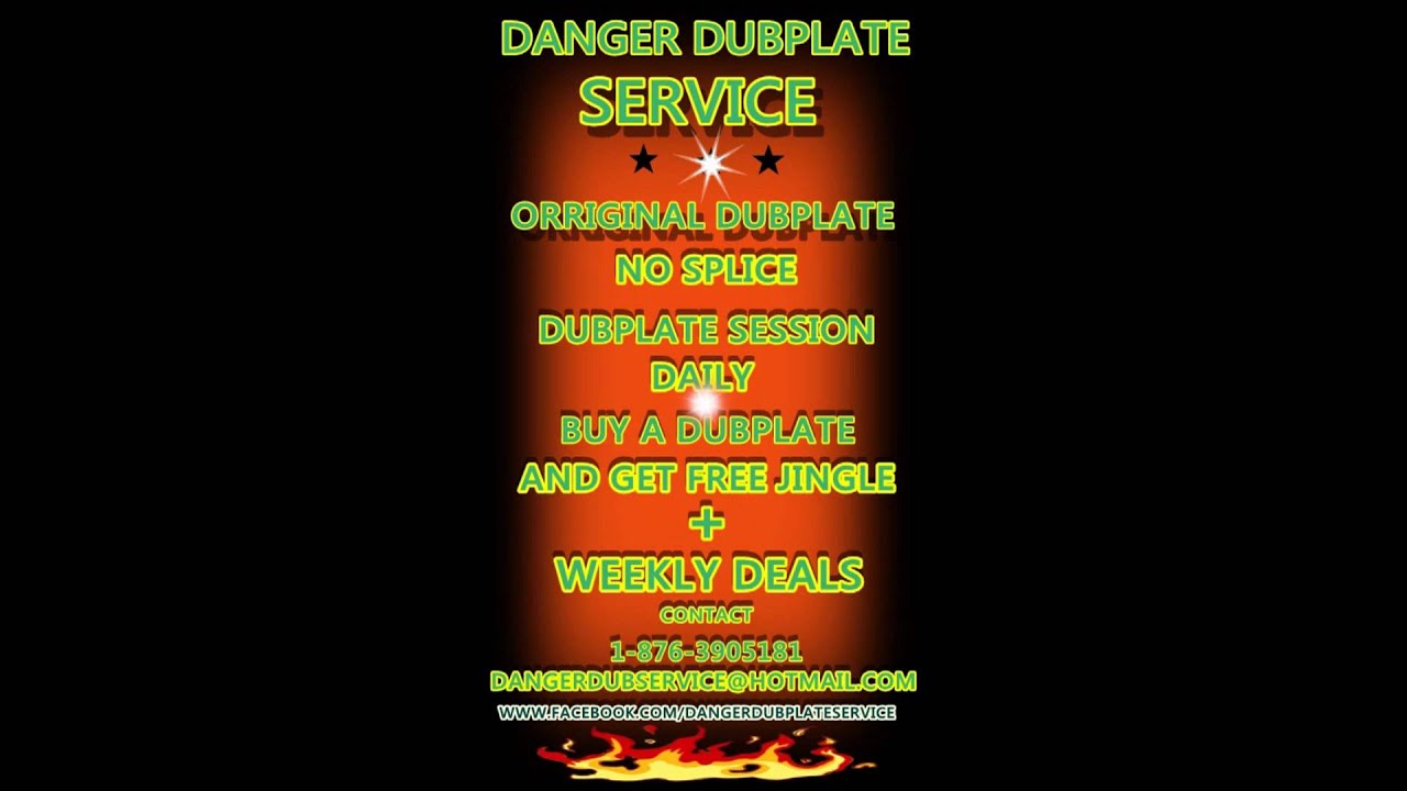 KUTCHIE RIDDIM-(INSTRUMENTAL) BY DANGER DUBPLATE SERVICE
