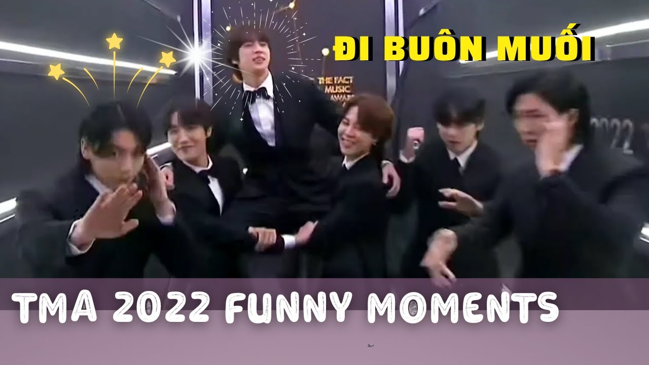 TMA 2022 - BTS funny moments | 방탄소년단의 재미있는 순간들