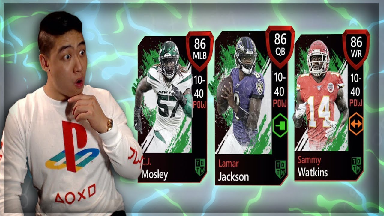 MADDEN MOBILE 20 TOTW BUNDLE OPENING 6 ELITE TOTW PULLS!!