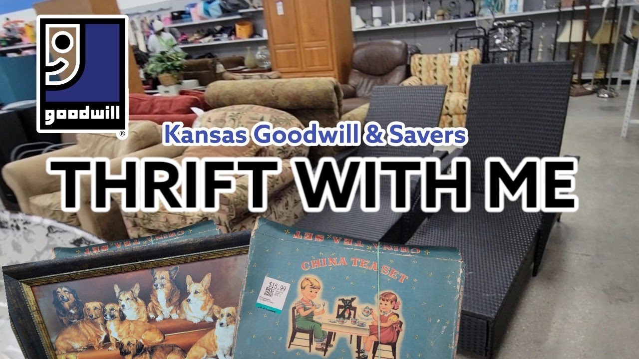 The Good Stuff Doesn't Last Long! Goodwill & Savers Thrift With Me! Outdoor Furniture & Hardgoods