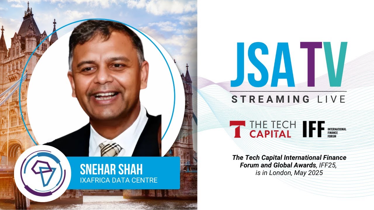 Snehar Shah with IX Africa Data Centre | The Tech Capital: International Finance Forum 2025