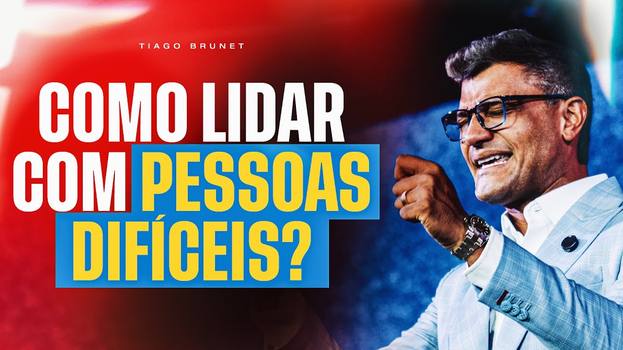 O SEGREDO PARA NÃO PERDER A PAZ COM PESSOAS TÓXICAS | TIAGO BRUNET