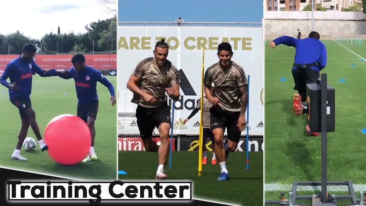 Footballers Training with Club & Teammates ⚽🏟️ 2020