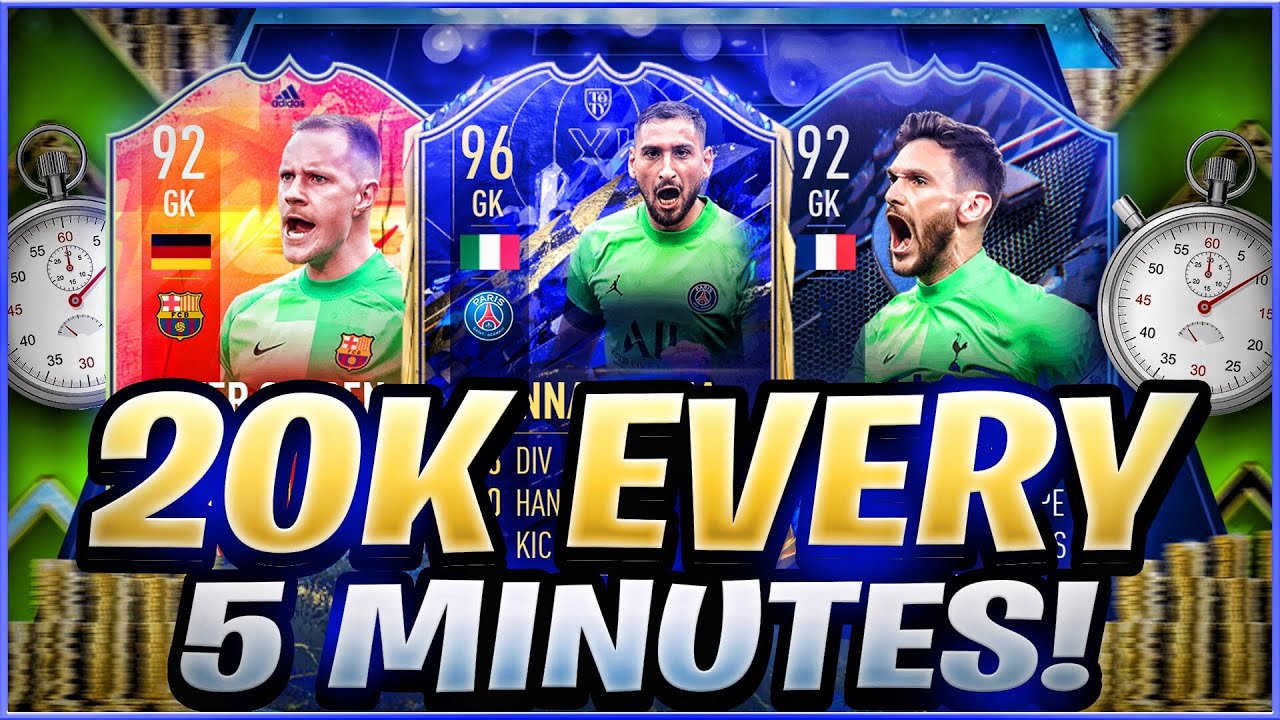 20K EVERY 5 MINS FIFA 22 BEST TRADING METHODS (FIFA 22 SNIPING FILTERS & FLIPPING)