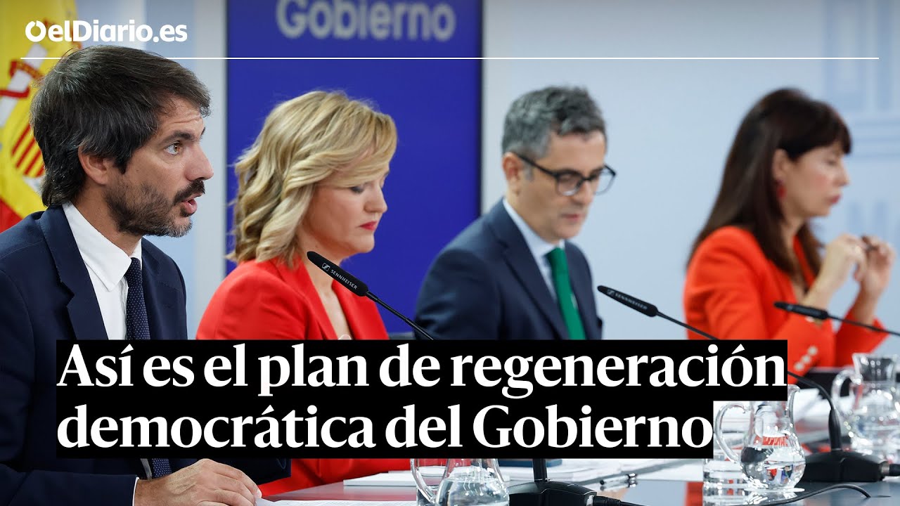 Así es el plan de REGENERACIÓN: Reforma de la LEY MORDAZA y del delito de INJURIAS a la corona