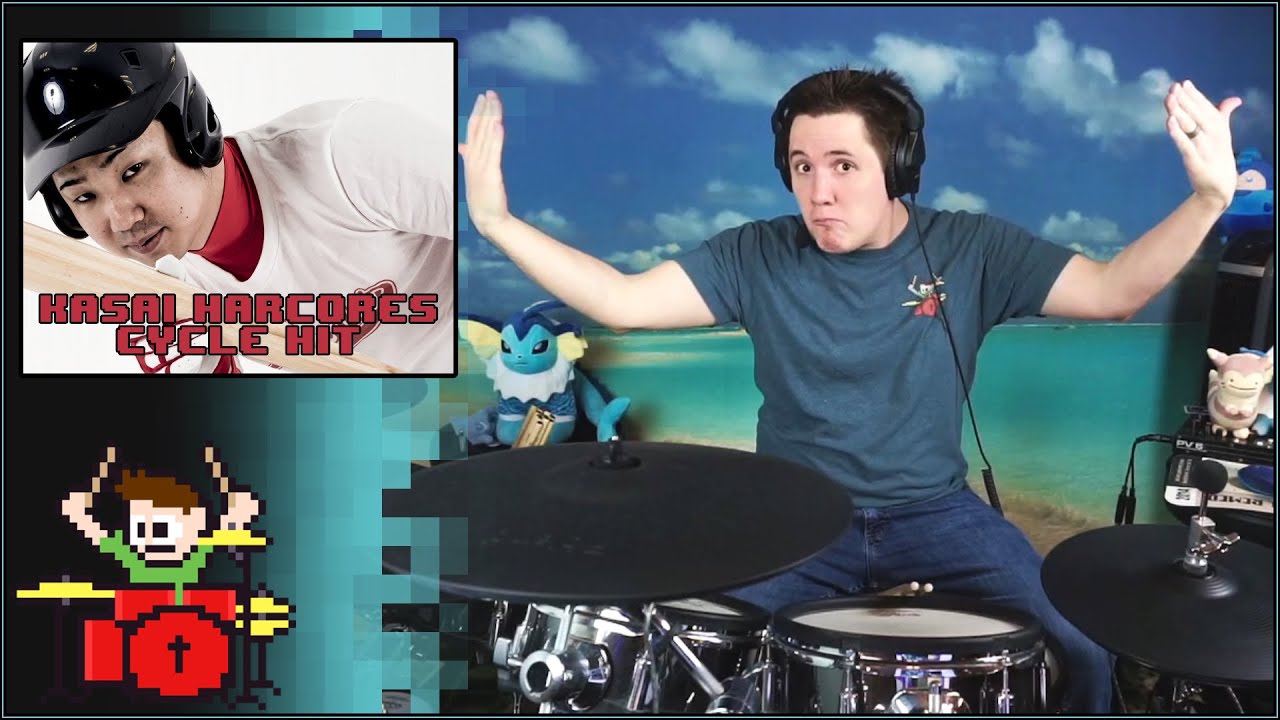Kasai Harcores - Cycle Hit On Drums!