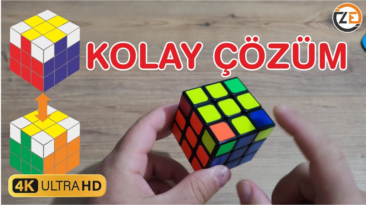 Rubik Küpü Nasıl Çözülür? Zeka Küpünü Yapamayan Kalmayacak - Kolay Çözüm Tekniği