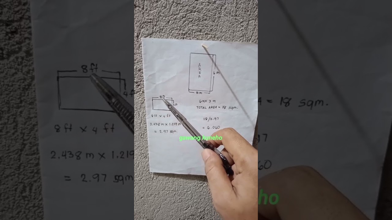 hardyflex (ceiling) simple estimation. #gawangkuneho
