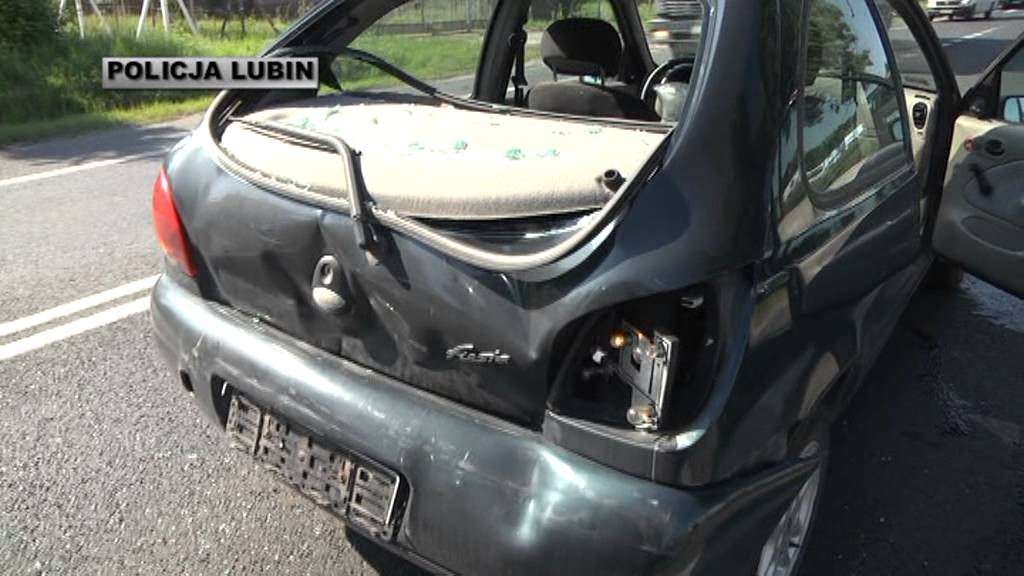 Kolizja droga krajowa nr 3 relacji Lubin - Legnica