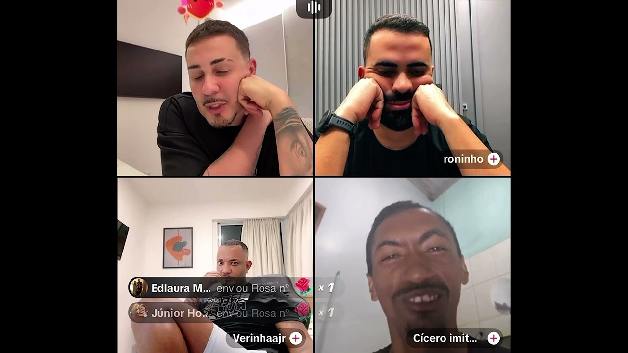 O CÍCERO ATÉ CHOROU NESSA LIVE DE CARLINHOS MAIA NO TIKTOK #carlinhosmaia
