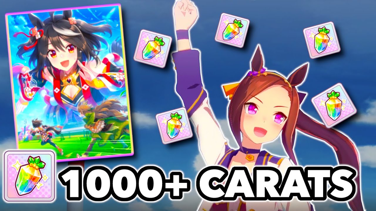 HOW TO GET OVER 1000 CARATS IN A SINGLE RUN WITH SAKURA BAKUSHIN O! - Uma Musume