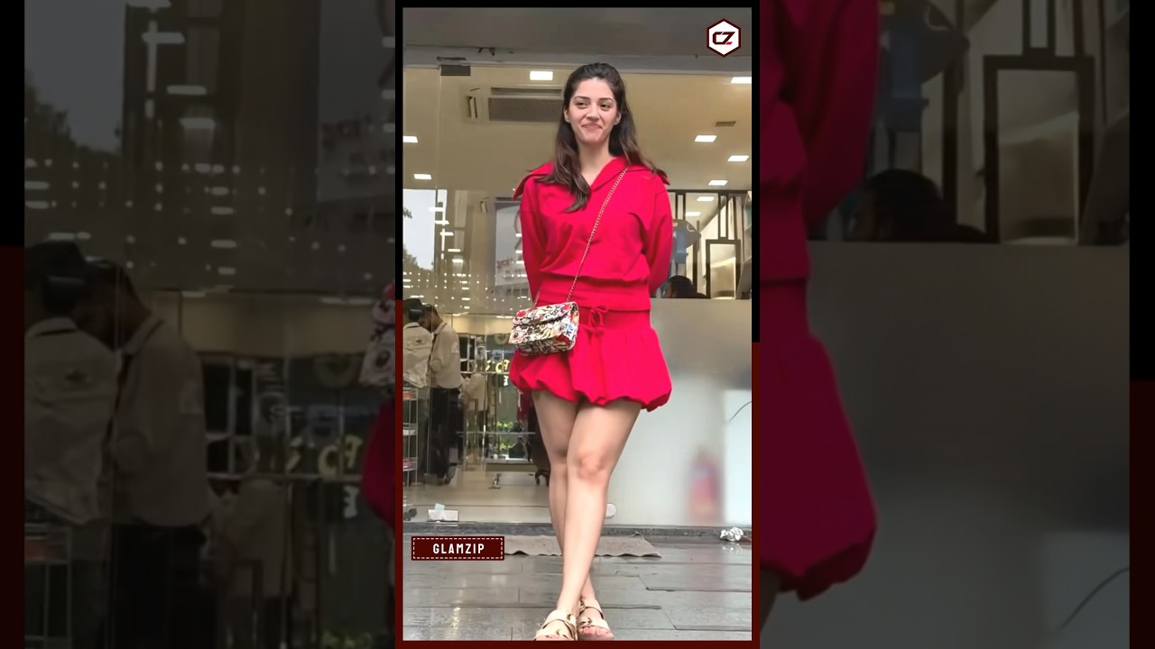 Mehreen Pirzada Spotted &ndash; Red Hot & Stunning! 🔥❤️ | #MehreenPirzada #Spotted #Shorts