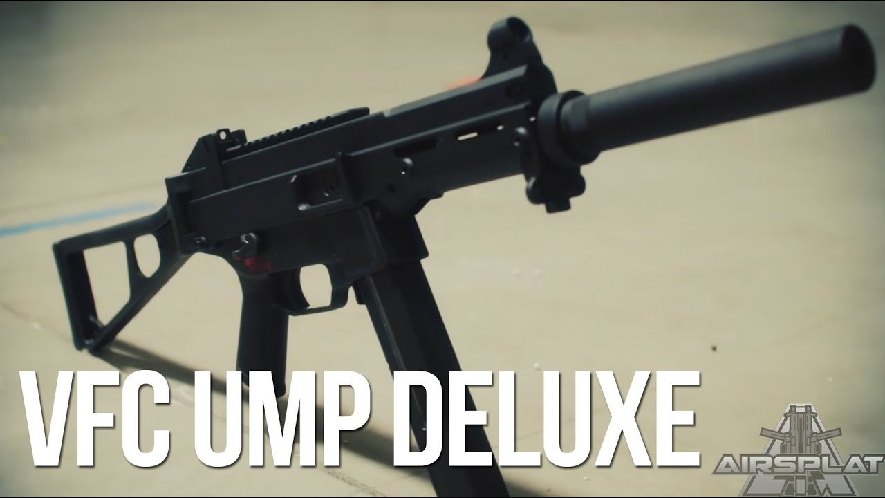 VFC UMP Deluxe Airsoft GBB Submachine Gun - AirSplat On Demand