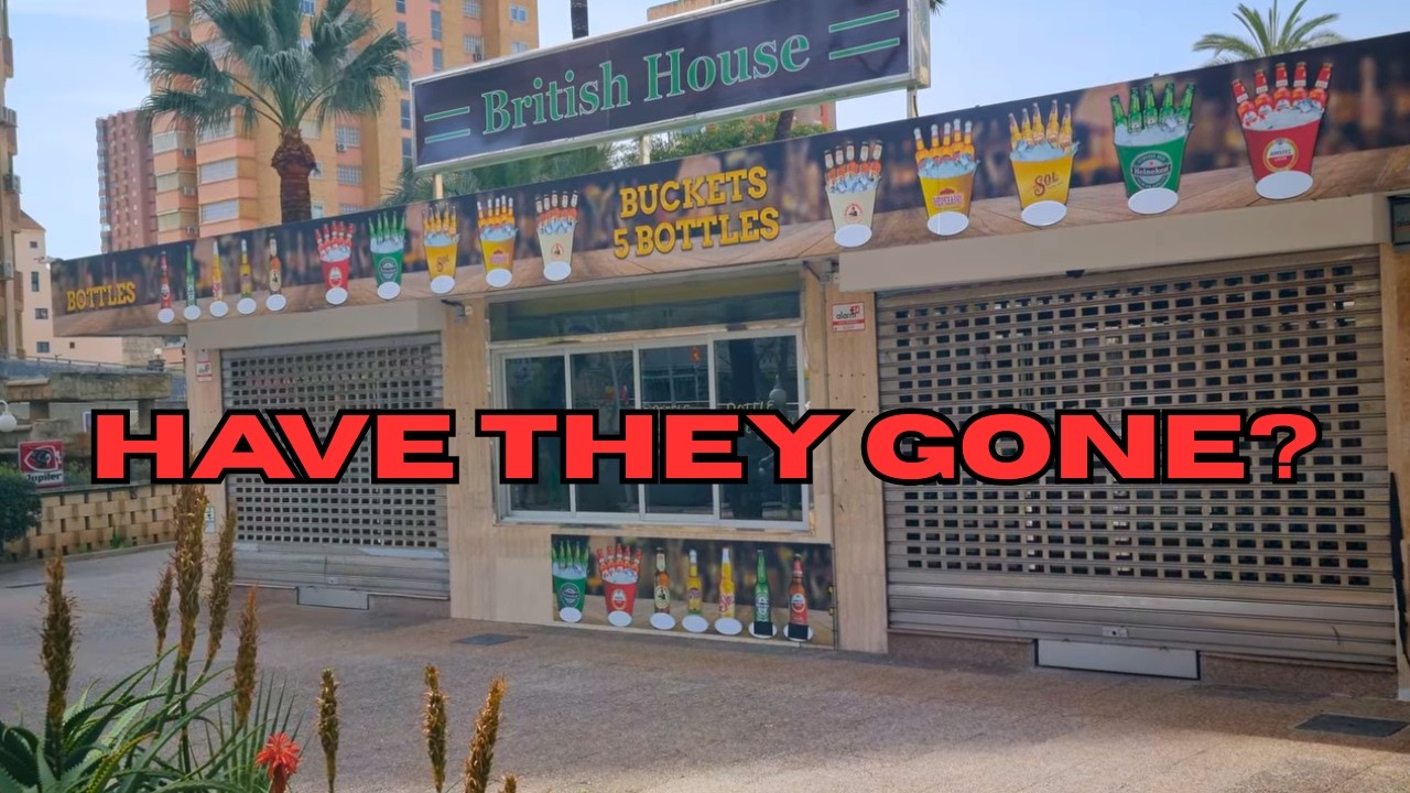 Benidorm Uncle Peds British House Update | What’s Happening?  #benidorm #unclepeds #bars