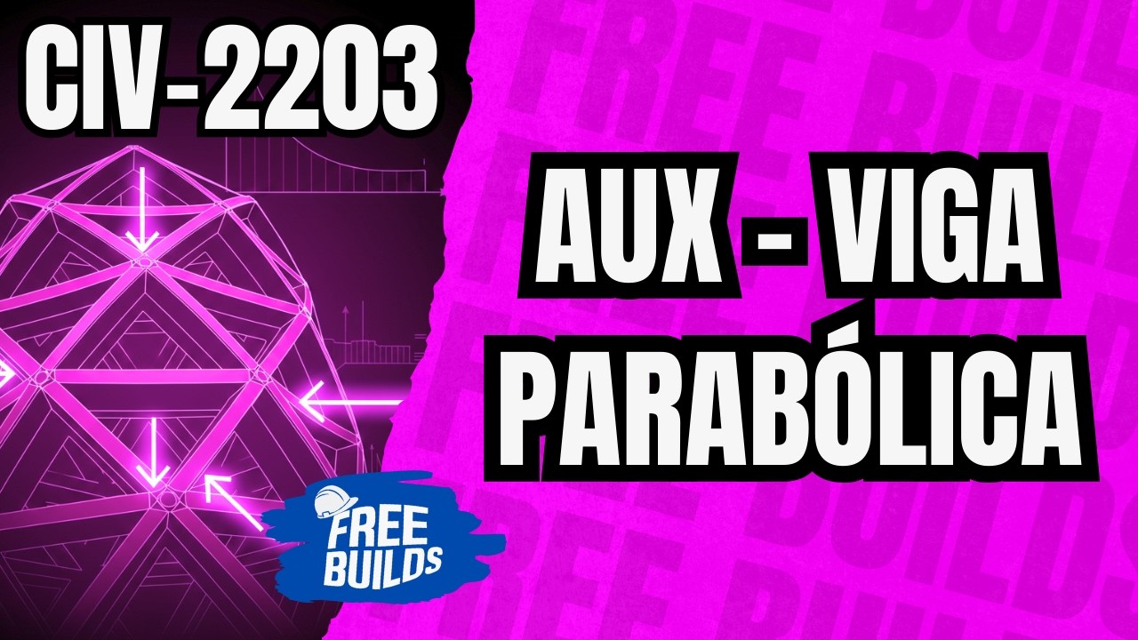 6. AUX / DISEÑO DE VIGA: CARGA SINUSOIDAL Y SECCIÓN PARABÓLICA - CIV 2203 | FREE BUILDS