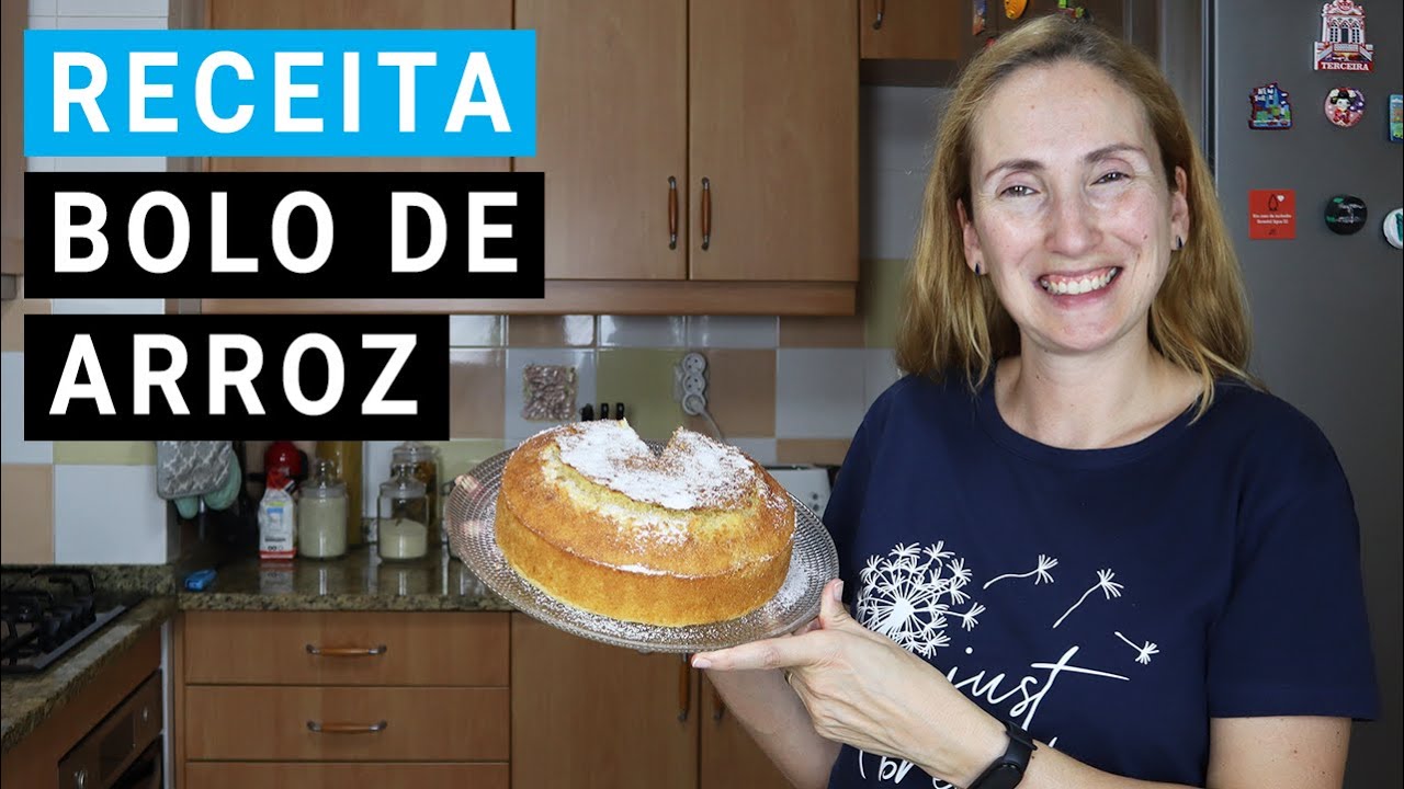 Bolo de Arroz - uma receita fácil e muito saborosa 🧁