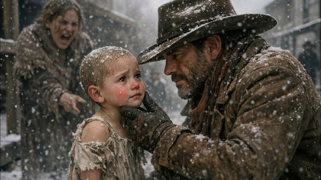Ils rasent la tête d’une fillette pour l’humilier — mais le cowboy le plus recherché la protège