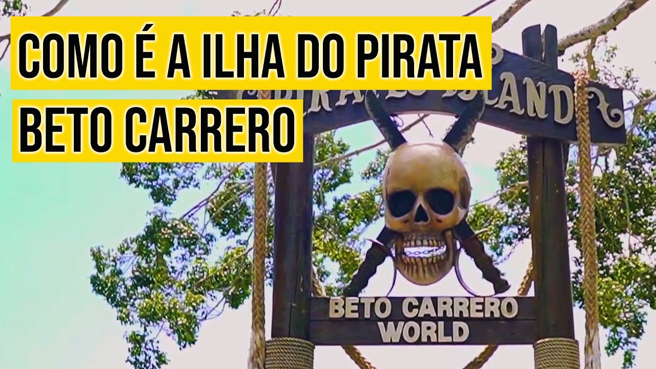 Como &eacute; a Ilha do Pirata no Beto Carrero