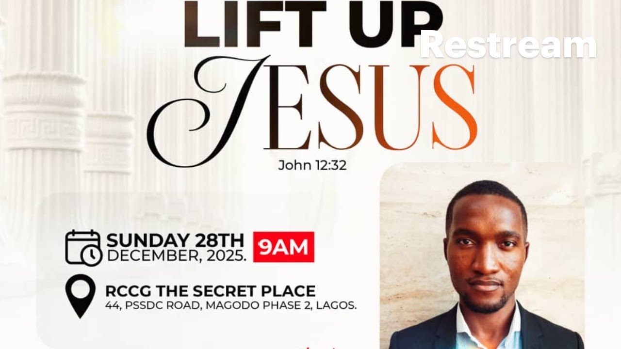 RCCG THE SECRET PLACE MAGODO PHASE 2 || SECOND SUNDAY SERVICE |28-12-2025