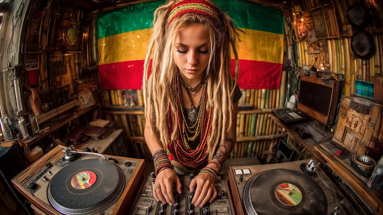 🔥 Vintage Vinyl Reggae by Rasta Girl 🔥 | Deep Dub & Roots Reggae Mix 2025