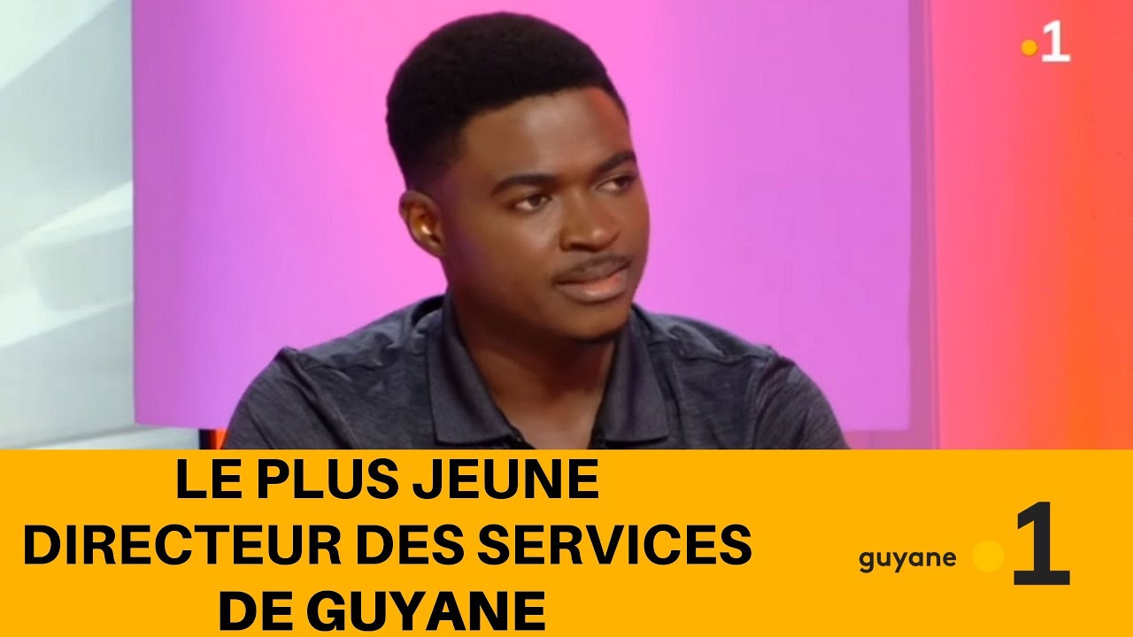 Kévin Hardevel âgé de 28 ans,le plus jeune directeur de Guyane