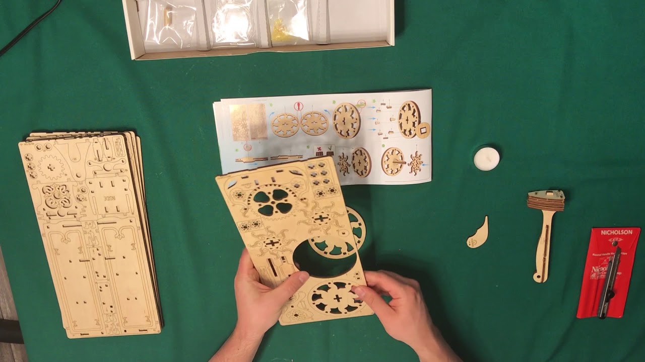 UGears Mechanical Music Model Hurdy Gurdy Assembly Instructions Video by UGears US